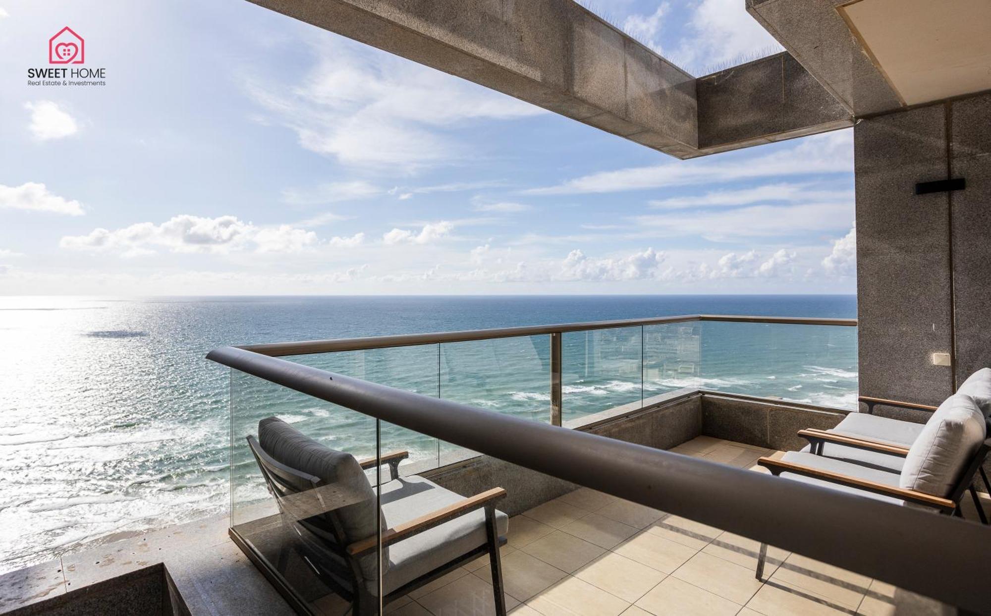 Luxury Apartments' In Netanya Exteriör bild