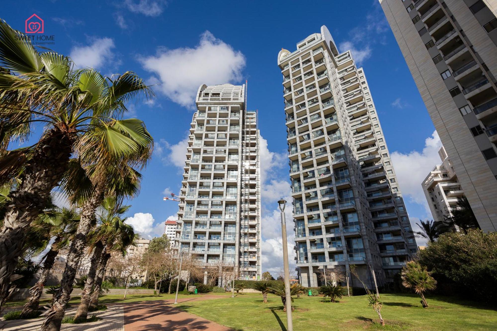 Luxury Apartments' In Netanya Exteriör bild