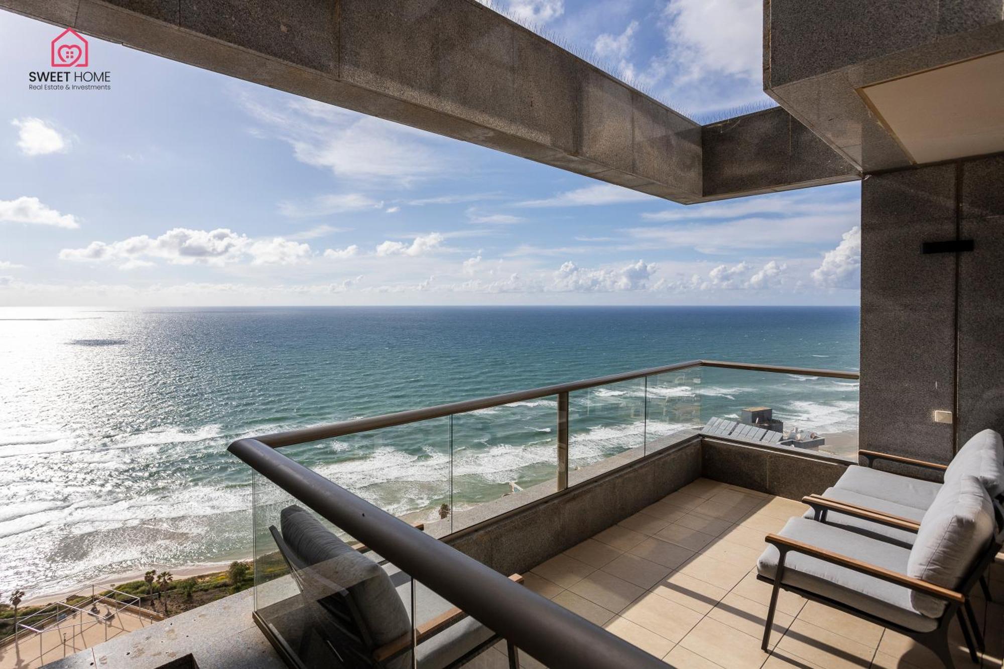 Luxury Apartments' In Netanya Exteriör bild