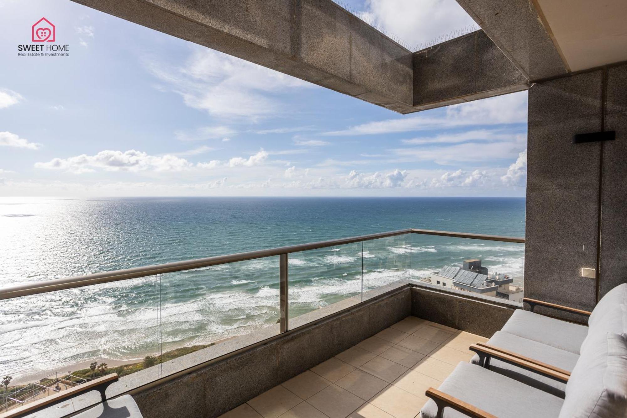 Luxury Apartments' In Netanya Exteriör bild